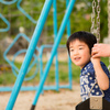 父の手と子供