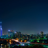 愛宕神社より福岡市の夜景