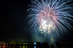 日田川開き観光祭 花火 2014