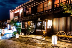 夜の馬籠