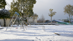 雪の公園2