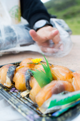 島寿司 食べるよ 二人で