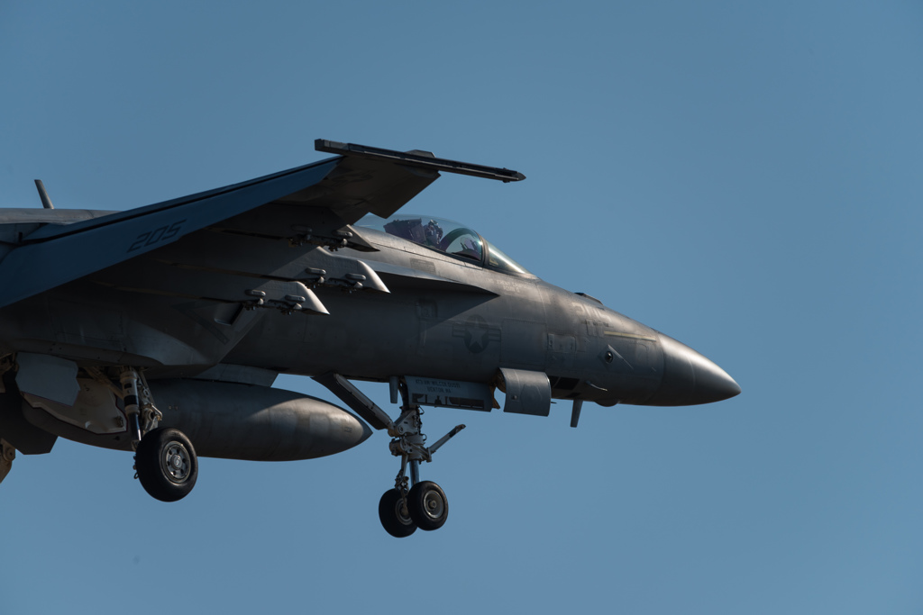 戦闘機慣熟撮影