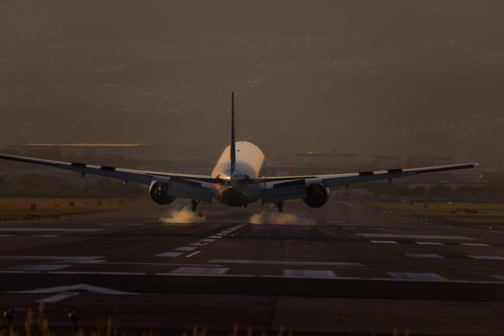 Rainbow touchdown
