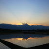 日が沈む