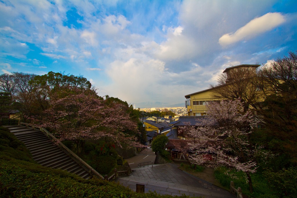 早朝の清水寺２