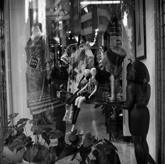 銀座のショウウィンドウ