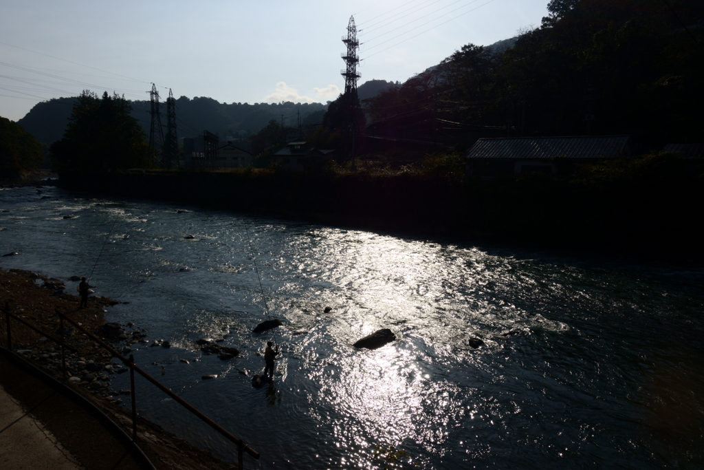 山梨 桂川