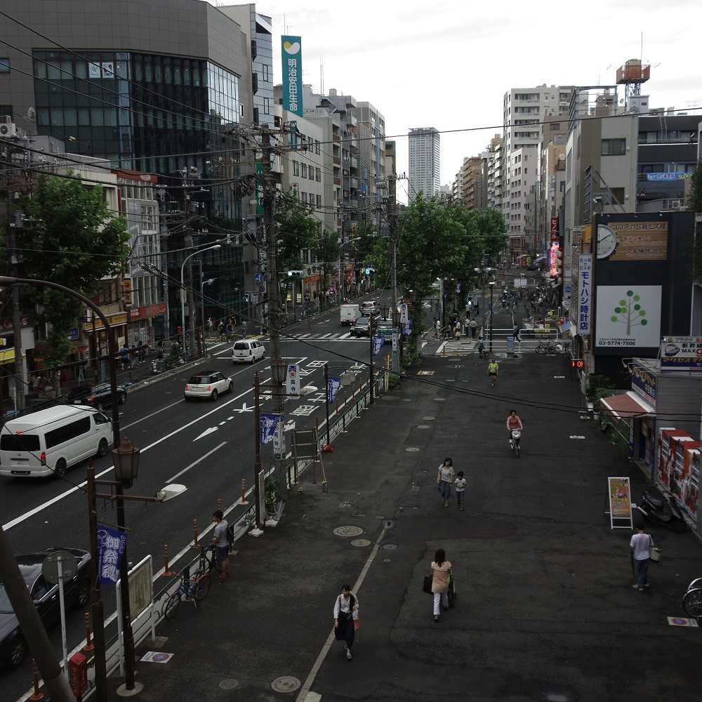 山手通り 中目黒駅北側