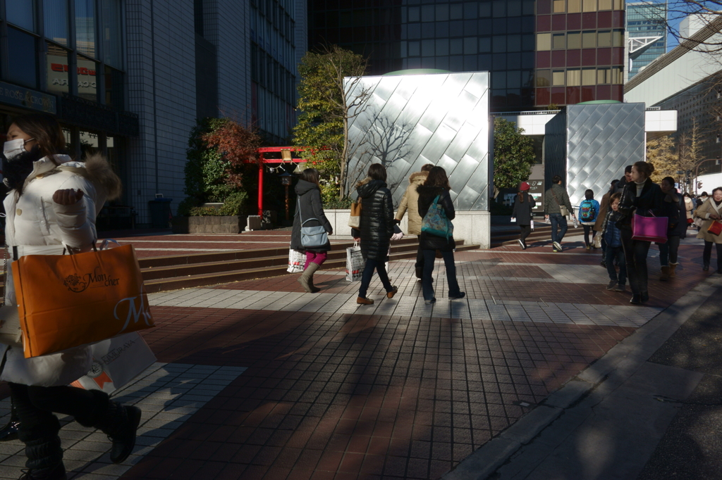 有楽町、正月二日 #1