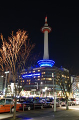 京都タワー 午後十一時