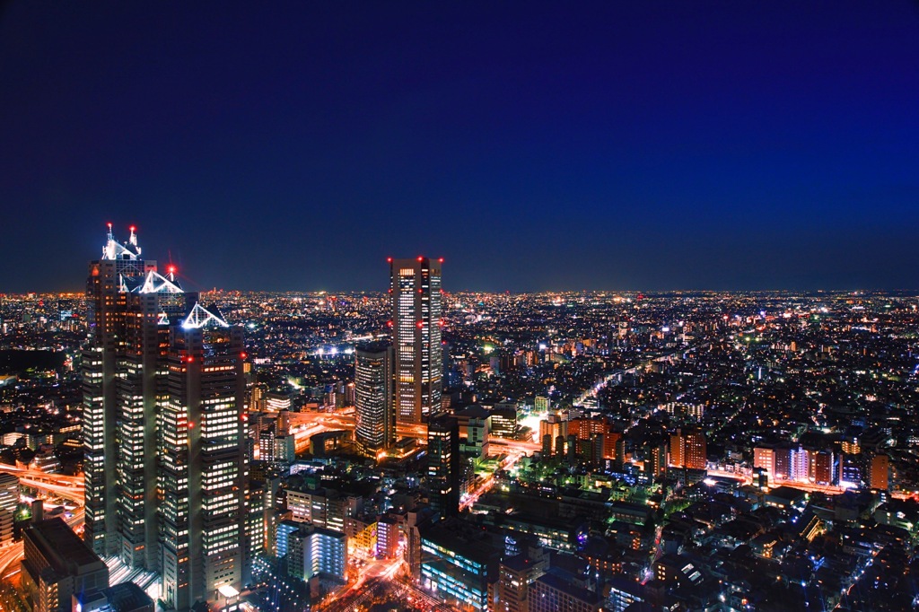新宿・東京都庁から