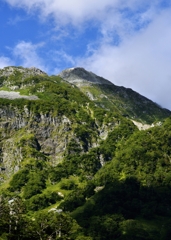 北穂高岳東陵