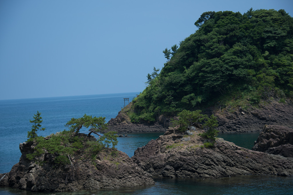海の鳥居