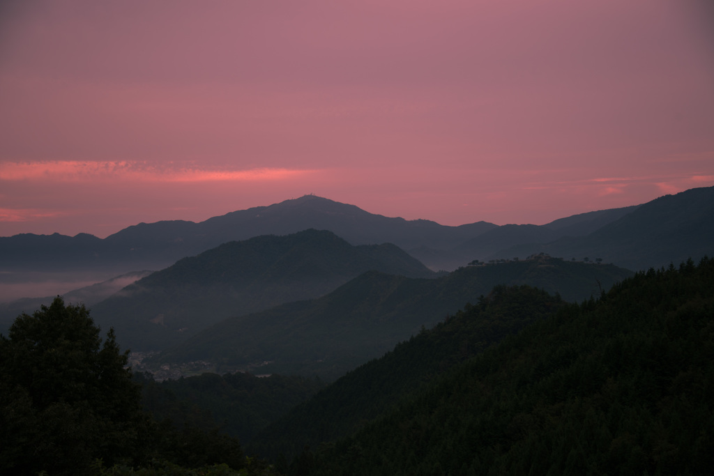 中途半端な、雲海