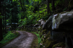 瀞川稲荷　石灯籠