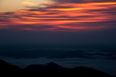 雲海を撮る　暁