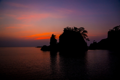 浄土ヶ浦に佇む