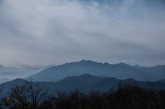 富士見台展望台からの眺め@望遠ぎみ