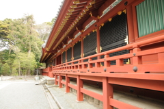 鶴丘八幡宮にて