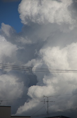 もこもこ雲
