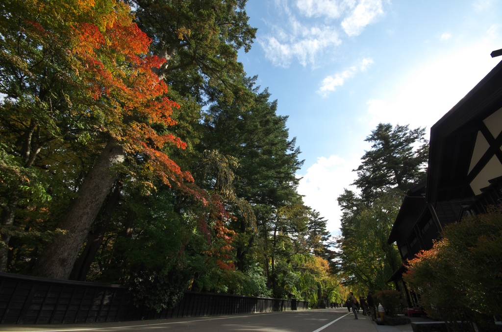 角館武家屋敷の紅葉・・・・・・・・・10月30日