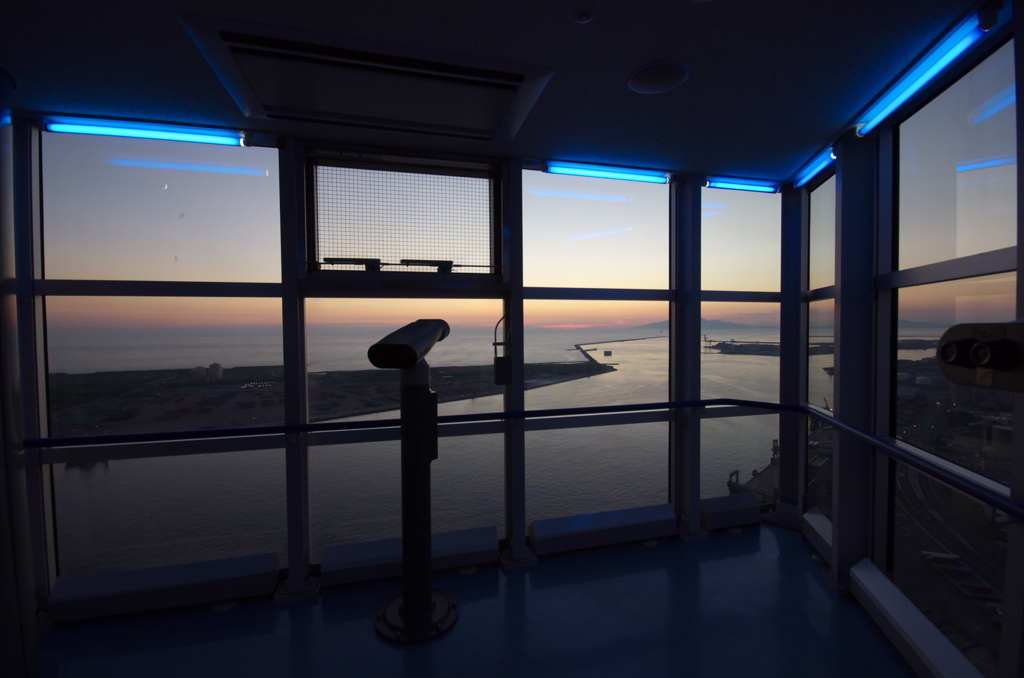 セリオンからの夕日