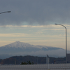 雪化粧の鳥海山（秋田県側より）・・・・11月5日