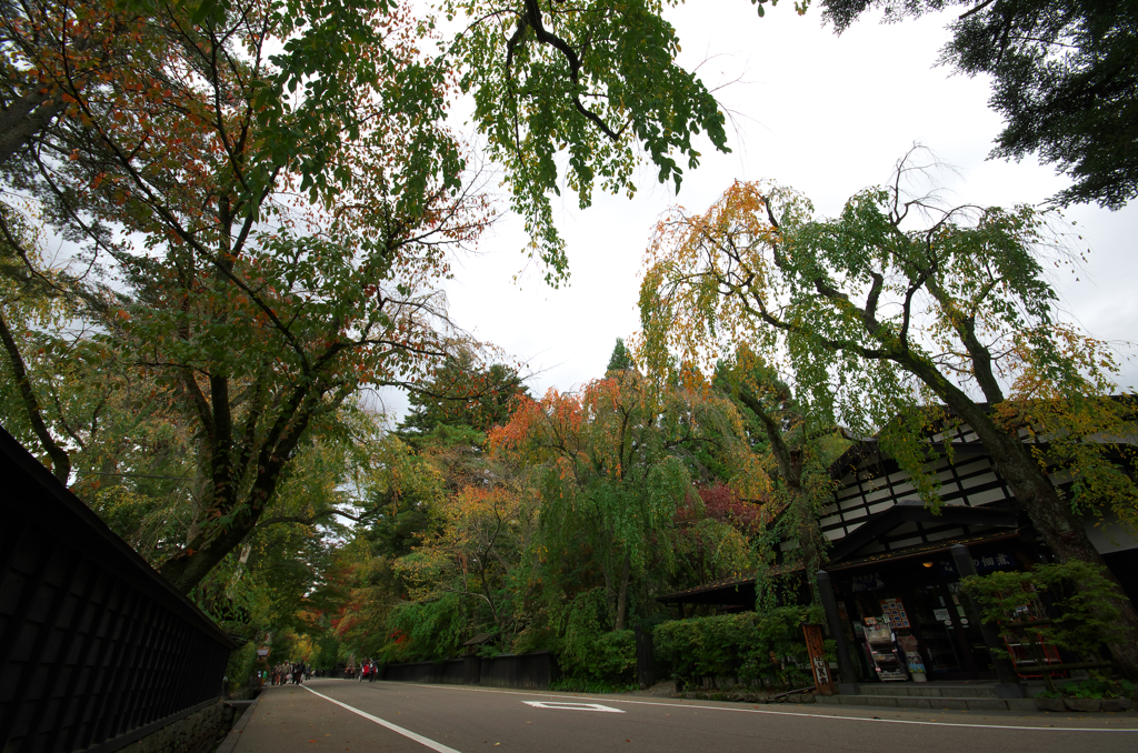 角館武家屋敷の紅葉・・・・・・・・・10月30日