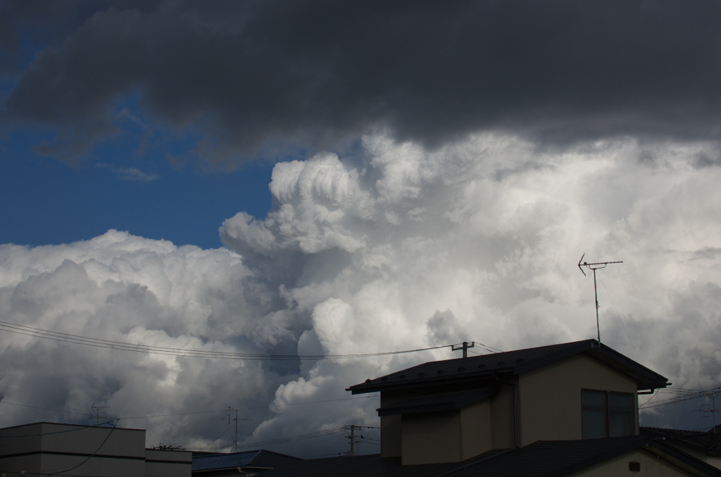 もこもこ雲