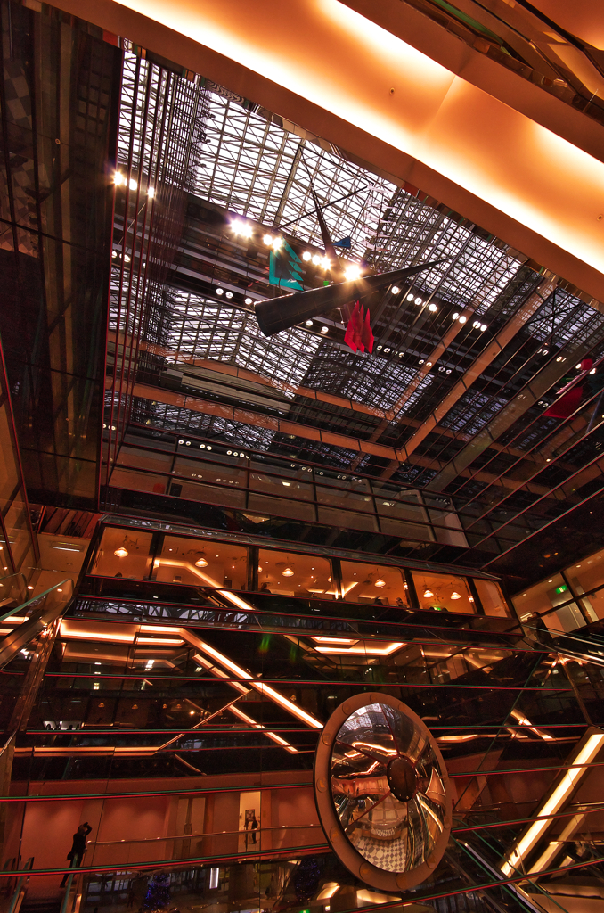 アトリオンの吹き抜け