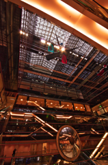 アトリオンの吹き抜け