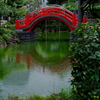 雨の太鼓橋