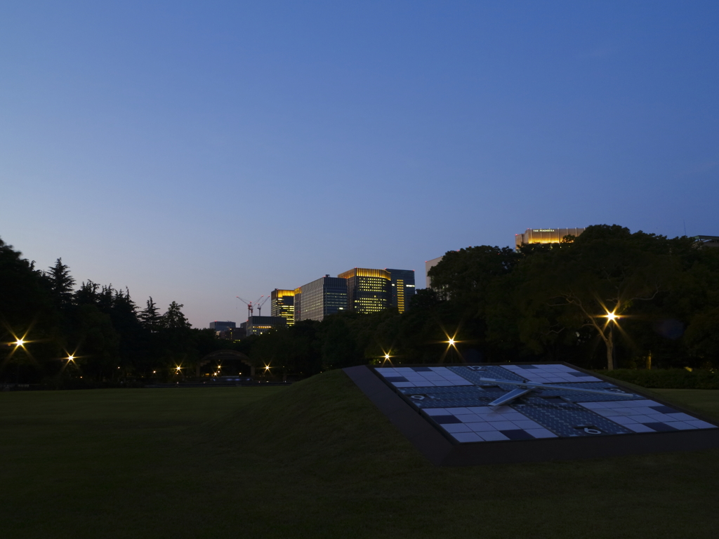 日比谷公園　午後７時２１分３２秒