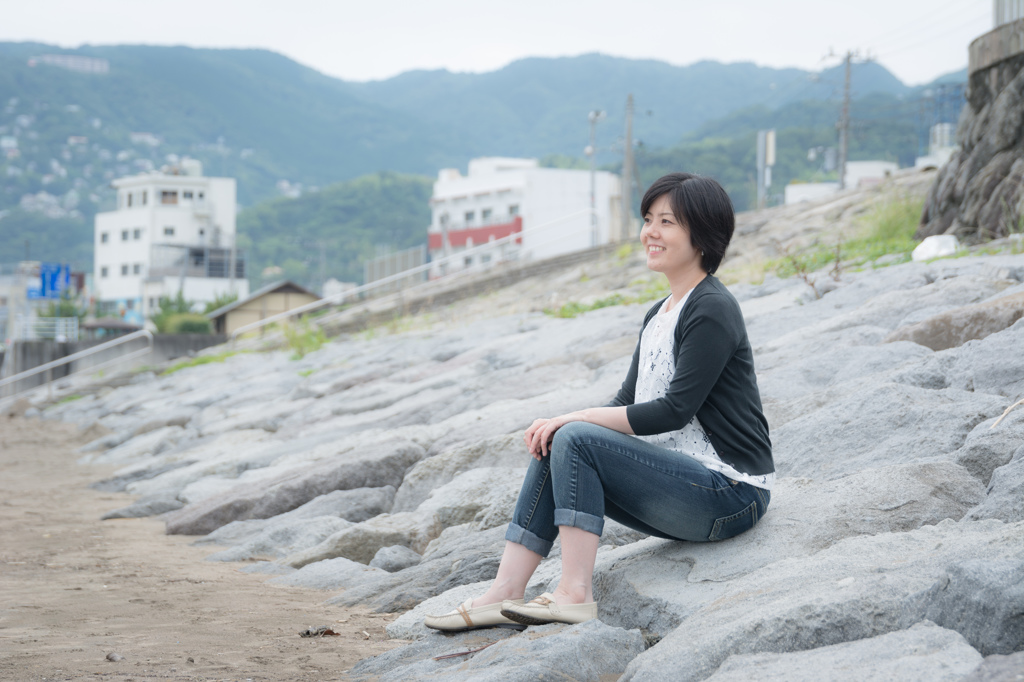 -at the seaside- portrait #14