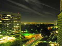 ビバリーヒルズの夜景