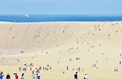 ジオパーク　in Tottori sand dunes