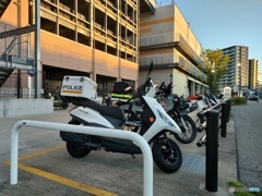 ららぽーと福岡 福岡県警 警ら用スクーター 福岡 50726190640