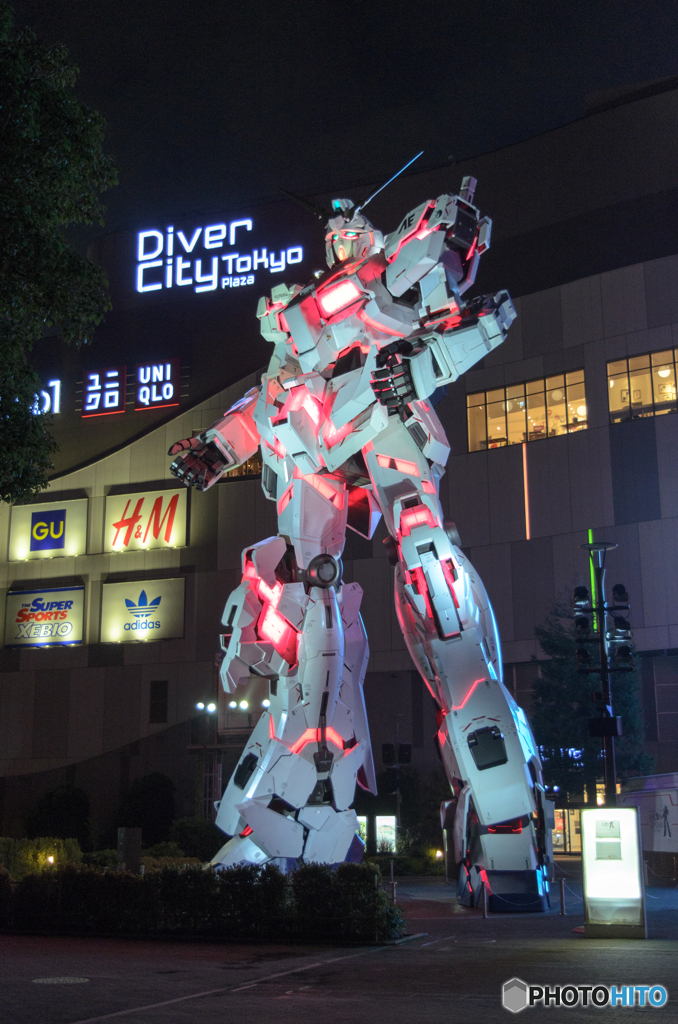ユニコーンガンダム お台場 DSC_0988-2