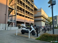 ららぽーと福岡 福岡県警 警ら用スクーター 福岡 アクシスz 6190632