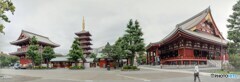 浅草寺 D5100 Google フォト パノラマ DSC_0101-PANO