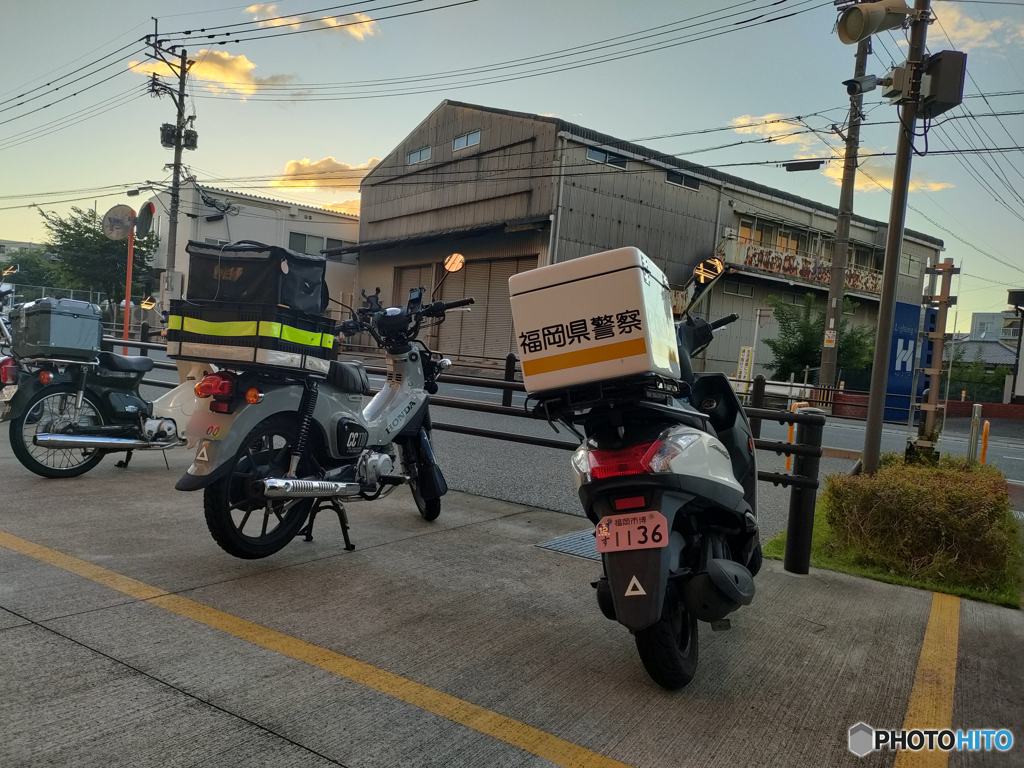 不審車両クロスカブ発見されてしまう IMG20250726190656_