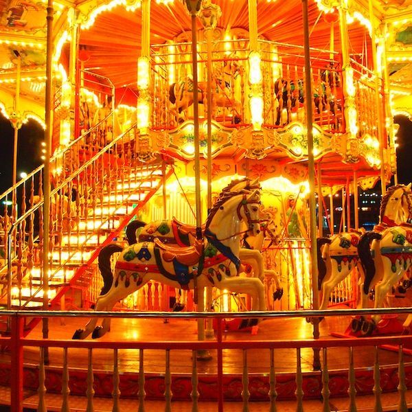 メリーゴーランドは宝石箱！