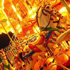 さあお乗りください