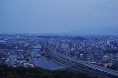 五月山からの眺め