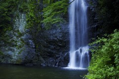 箕面の滝（近影）