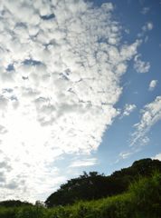 うろこ雲？