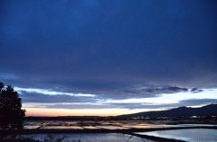 夕焼け田んぼ_006