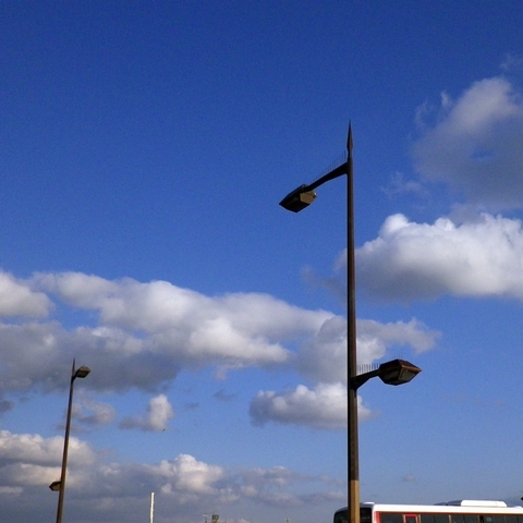 青い空と雲