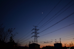 夕暮れ